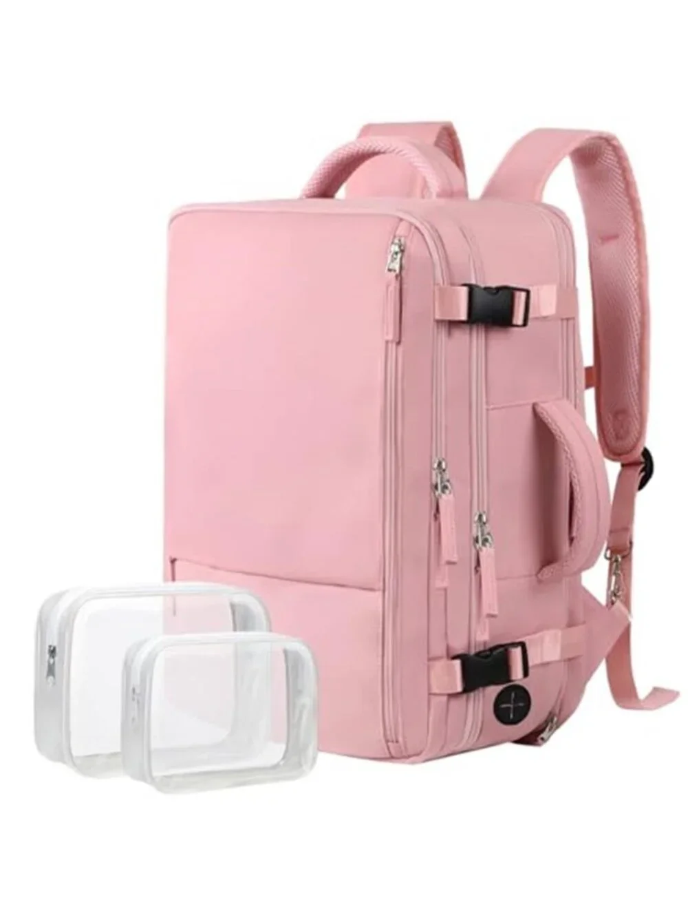 Travel Backpack Carry On 40L Expandable 17 Laptop Weekender Flight Personal Item